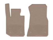 Load image into Gallery viewer, WeatherTech 19-26 BMW 3-Series 330i/22-26 BMW 4-Series 430i Sedan Frnt All-Weather Floor Mats - Tan