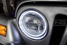 Load image into Gallery viewer, Oracle 7in Round Surface Mount LED Headlight Halo Kit - Red