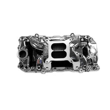Load image into Gallery viewer, Edelbrock RPM Air-Gap Intake Manifold for Big-Block Chevy Oval Port - Chrome Plasma Finish