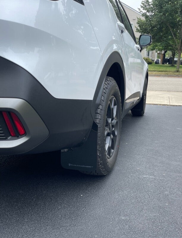 Rally Armor 23-26 Kia Sportage Black UR Mud Flap w/ Dark Grey Logo