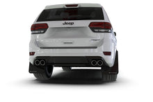 Load image into Gallery viewer, Rally Armor 18-22 Jeep Grand Cherokee SRT Trackhawk Black UR Mud Flap - Metallic Black Logo