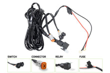 Load image into Gallery viewer, DV8 Offroad 40 AMP DT 4-Pin Halo Light Harness