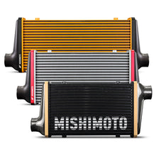 Load image into Gallery viewer, Mishimoto Universal Carbon Fiber Intercooler - Matte Tanks - 525mm Gold Core - C-Flow - R V-Band