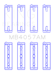 King Engine Bearings Honda C27A4 (Size +0.75mm) Main Bearing Set