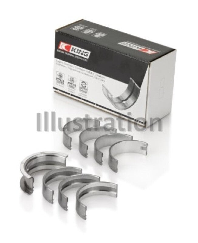 King Engine Bearings GMC 2.8L/3.4L V6 173Ci/207Ci (Size +0.50mm) Main Bearing Set