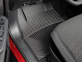 WeatherTech 18-24 Nissan Kicks 1st Row Front All-Weather Floor Mats - Black