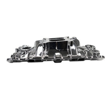 Load image into Gallery viewer, Edelbrock SBC Performer EPS Manifold - Chrome Plasma Coated