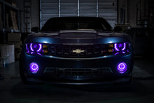 Load image into Gallery viewer, Oracle 10-13 Chevrolet Camaro LED Fog Light Halo Kit - UV/Purple