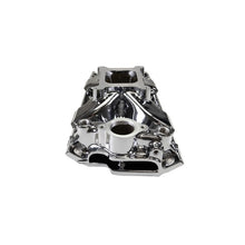 Load image into Gallery viewer, Edelbrock Chevy SB Victor Jr. 23 Degree Intake Manifold - Chrome Plasma Finish