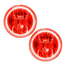 Load image into Gallery viewer, Oracle Lighting 07-13 GMC Yukon Pre-Assembled LED Halo Fog Lights -Red