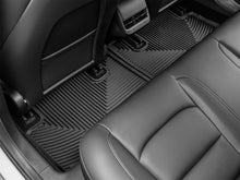 Load image into Gallery viewer, WeatherTech 17-23 Tesla Model 3 2nd Row Rear All-Weather Floor Mats - Black