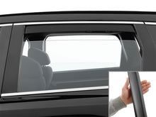 Load image into Gallery viewer, WeatherTech 17-22 Honda CR-V Rear Rear Side Window Deflectors - Matte Blk