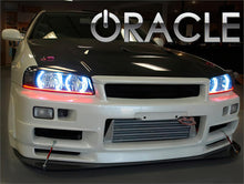 Load image into Gallery viewer, Oracle 98-01 Nissan Skyline LED Headlight Halo Kit - Blue