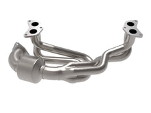Load image into Gallery viewer, aFe Twisted Steel 304 Stainless Steel Header w/ Cat 13-19 Subaru Outback H4-2.4L