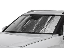 WeatherTech 2026 Hyundai Palisade Windshield-Small Windshield Mounted Sens-SunShade - Black/Silver