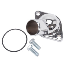 Load image into Gallery viewer, Edelbrock Chevy 4.3L V6/Chevy V8 15 Deg. Chrome Waterneck