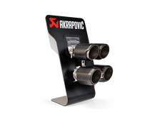 Load image into Gallery viewer, Akrapovic Counter Display with BMW M3/M4 Sample Tail Pipe Sets
