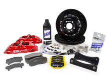 Load image into Gallery viewer, EBC Racing Ford Focus ST MK4 Red Apollo-4 Calipers 355mm Rotors Front Big Brake Kit