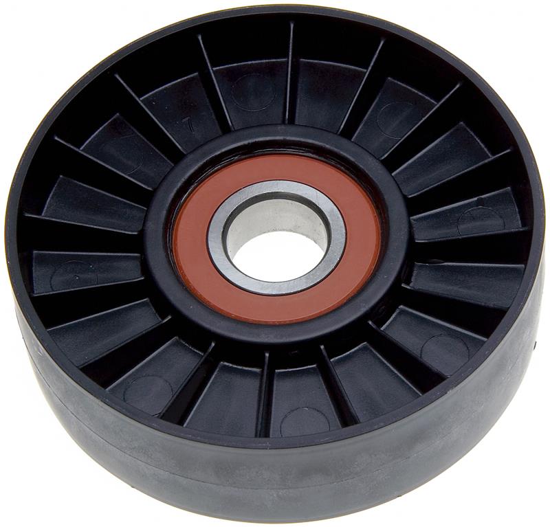 Gates 97-00 Ford F-150 V6 4.2L 25.5mm Belt Width 90mm OD Thermoplastic DriveAlign Idler Pulley