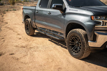Load image into Gallery viewer, DV8 Offroad 19-24 GMC Sierra 1500 Crew Cab OE Plus Side Steps - Black Steel