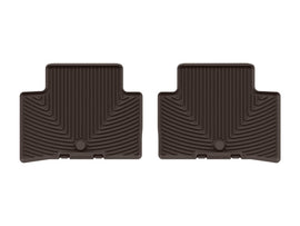 WeatherTech 22-26 Genesis GV70 Rear All-Weather Floor Mats - Cocoa