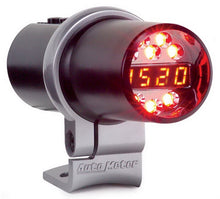 Load image into Gallery viewer, AutoMeter Shift Light Dig W/ Multi-Color Led Blk Pedestal W/ RPM Playback DPSS Level 3