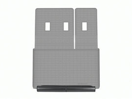WeatherTech 21-23 GMC Yukon XL / Yukon Denali XL SeatBack Cargo Liner HP w/Bumper Protector - Grey