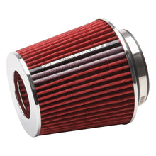Load image into Gallery viewer, Edelbrock Air Filter Pro-Flo Series Conical 6 7In Tall Red/Chrome