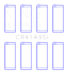 King Engine Bearings G.M.C. Saturn (Size +0.50mm) Connecting Rod Bearing Set