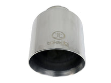 Load image into Gallery viewer, aFe Takeda Universal Exhaust Tip 2-1/2 IN Inlet x 4-1/2 IN Outlet x 7 IN L- Polished