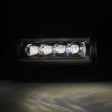 Load image into Gallery viewer, AlphaRex 94-01 RAM 1500 NOVA LED Proj Headlights Alpha-Blk w/Activ Light/Seq Signal/SB DRL