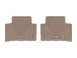 WeatherTech 22-26 Genesis GV70 Rear All-Weather Floor Mats - Tan