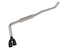 Load image into Gallery viewer, aFe Rebel Series 3in 304 Stainless Middle-Side Exit Exhaust Black Tips Toyota Hilux 15-26 L4-2.4/2.8