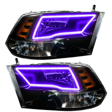 Load image into Gallery viewer, Oracle Lighting 09-18 RAM 1500 Sport Halo Headlights - Blk Housing w/No Controller