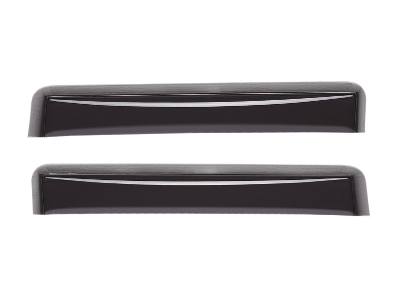 WeatherTech 11-15 Volvo V60 Rear Side Window Deflectors - Dark Smoke