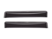Load image into Gallery viewer, WeatherTech 11-15 Volvo V60 Rear Side Window Deflectors - Dark Smoke