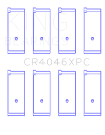 King Engine Bearings Acura D16A1 (Size STDX) Performance Rod Bearing Set