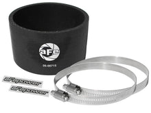 Load image into Gallery viewer, aFe Magnum FORCE Intake Coupling Kit (4 IN ID x 2-1/2 IN L) Straight Coupler - Black