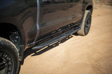 Load image into Gallery viewer, DV8 Offroad 19-24 GMC Sierra 1500 Crew Cab OE Plus Side Steps - Black Steel