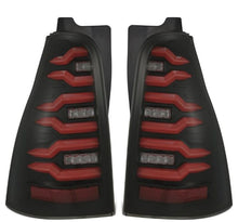 Load image into Gallery viewer, AlphaRex 03-09 Toyota 4Runner LUXX-Series LED Tail Lights- Black/Red