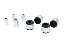 Load image into Gallery viewer, Whiteline 21-25 Ford Mustang Mach-E Fixed Rear Control Arm Upper - Inner &amp; Outer Bushing Kit