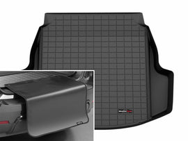 WeatherTech 23-25 Toyota Corolla Hybrid Behind 3rd Row Cargo Liner w/Bumper Protector - Black