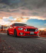 Load image into Gallery viewer, Oracle 15-17 Ford Mustang LED Headlight Halo Kit - Red