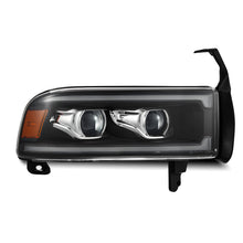 Load image into Gallery viewer, AlphaRex 94-01 RAM 1500 LUXX LED Proj Headlights Blk w/Activ Light/Seq Signal/SB DRL