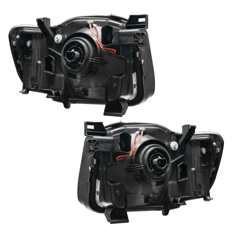 Oracle Lighting 02-04 Nissan Xterra SE Pre-Assembled LED Halo Headlights -Red