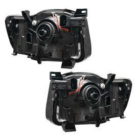 Oracle Lighting 02-04 Nissan Xterra SE Pre-Assembled LED Halo Headlights -Red