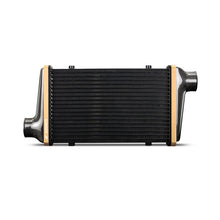 Load image into Gallery viewer, Mishimoto Universal Carbon Fiber Intercooler - Matte Tanks - 525mm Gold Core - S-Flow - GR V-Band