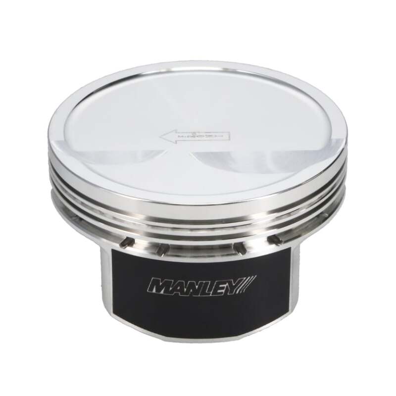 Manley Chevy LS Series 4.001in Bore 1.115in CH -10cc Platinum Series Pistons - Set of 8