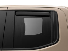 Load image into Gallery viewer, WeatherTech 19-26 Chevrolet Silverado 1500 Rear Rear Side Window Deflectors - Matte Blk