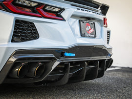 aFe CONTROL Rear Tow Hook Chevrolet Corvette (C8) 20-25 V8-6.2L- Blue